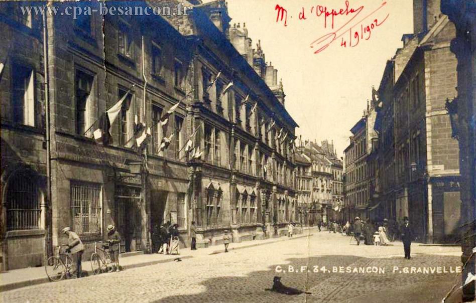 34 BESANÇON P. GRANVELLE